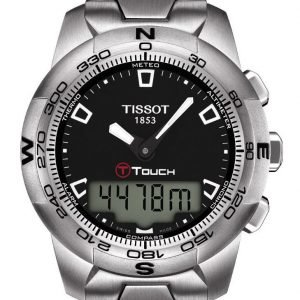 Tissot T-Touch Ii T047.420.11.051.00 Kello Musta / Teräs