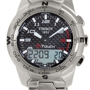 Tissot T-Touch Ii T047.420.44.207.00 Kello Musta / Titaani