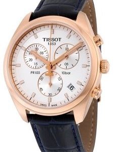 Tissot T-Touch Ii T101.417.36.031.00 Kello Hopea / Nahka