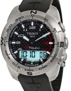 Tissot T-Touch T013.420.47.202.00 Kello Musta / Kumi