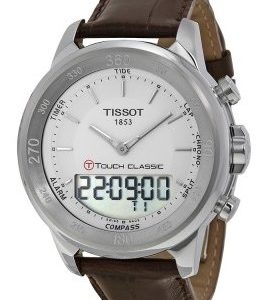 Tissot T-Touch T083.420.16.011.00 Kello Hopea / Nahka