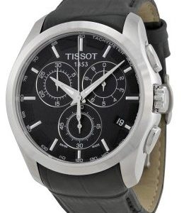 Tissot T-Trend Couturier T035.617.16.051.00 Kello Musta / Nahka