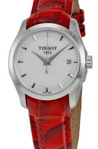 Tissot T-Trend T035.210.16.011.01 Kello Valkoinen / Nahka