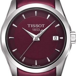 Tissot T-Trend T035.210.16.371.00 Kello Punainen / Nahka