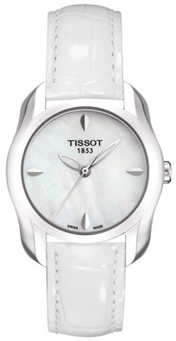 Tissot T023.210.16.111.00 Kello Valkoinen / Nahka