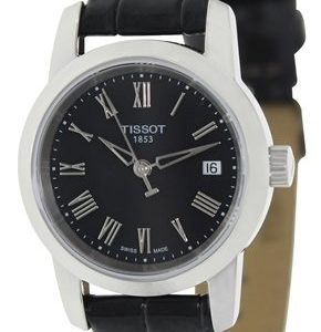 Tissot T033.210.16.053.00 Kello Musta / Nahka