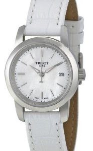 Tissot T033.210.16.111.00 Kello Valkoinen / Nahka