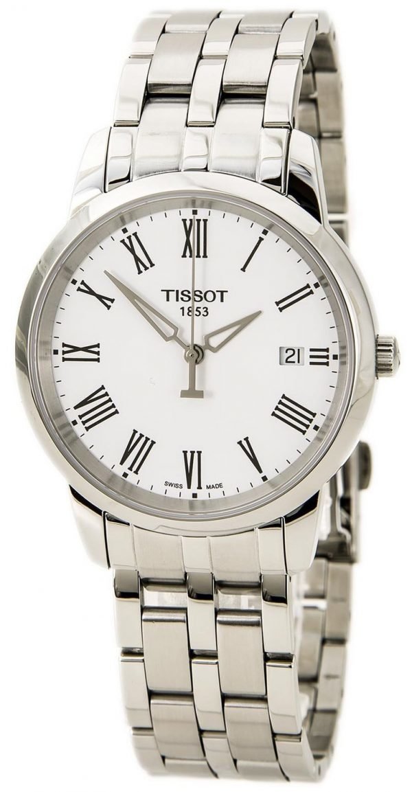 Tissot T033.410.11.013.01 Kello Valkoinen / Teräs