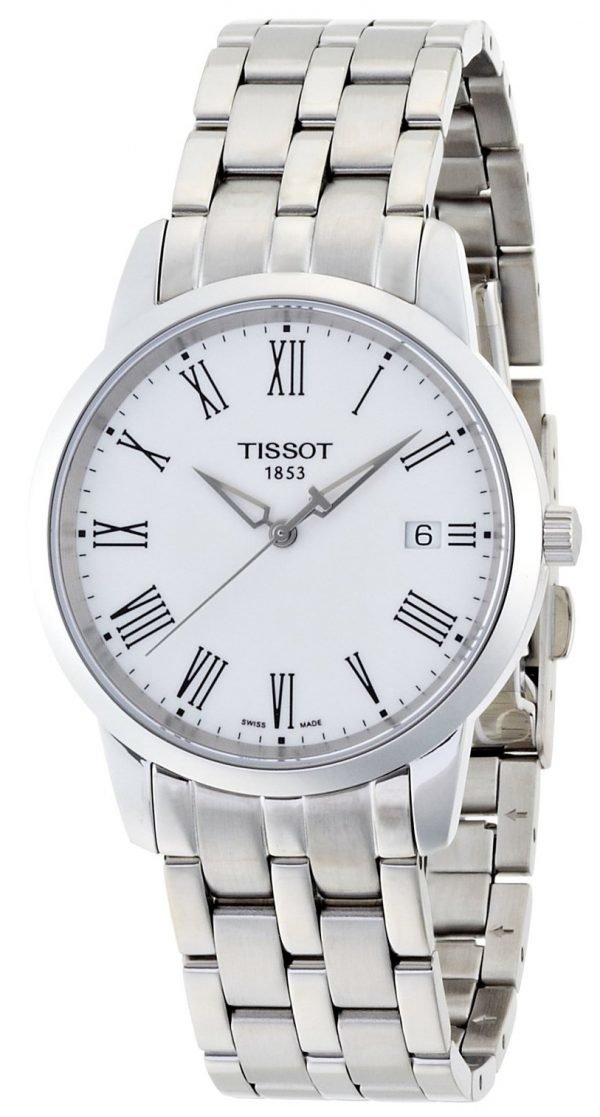 Tissot T033.410.11.013.10 Kello Valkoinen / Teräs