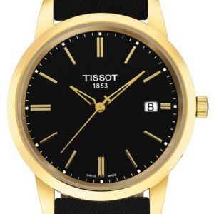 Tissot T033.410.36.051.01 Kello Musta / Nahka