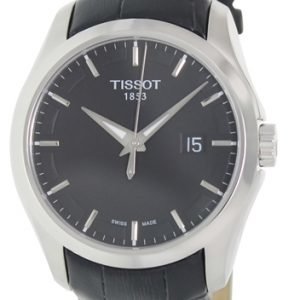 Tissot T035.410.16.051.00 Kello Musta / Nahka