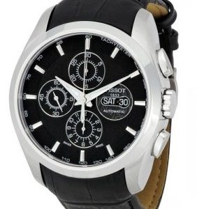 Tissot T035.614.16.051.00 Kello Musta / Nahka