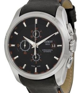 Tissot T035.627.16.051.01 Kello Musta / Nahka