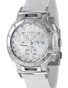 Tissot T048.217.17.017.00 Kello Valkoinen / Kumi