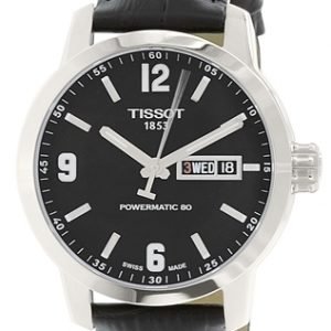 Tissot T055.430.16.057.00 Kello Musta / Nahka