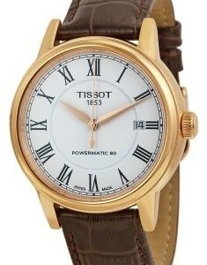 Tissot T085.407.36.013.00 Kello Valkoinen / Nahka