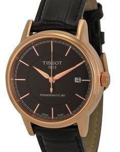 Tissot T085.407.36.061.00 Kello Musta / Nahka