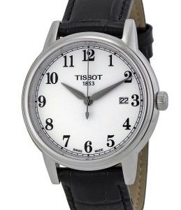 Tissot T085.410.16.012.00 Kello Valkoinen / Nahka