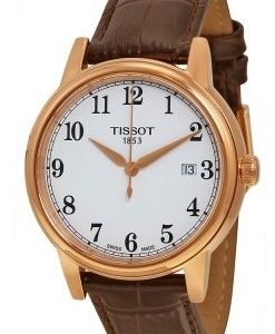 Tissot T085.410.36.012.00 Kello Valkoinen / Nahka