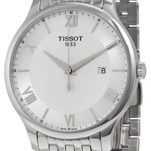 Tissot Tradition Gent T063.610.11.038.00 Kello Hopea / Teräs