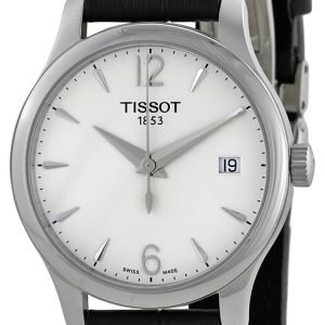 Tissot Tradition Lady T063.210.16.037.00 Kello Hopea / Nahka