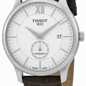 Tissot Tradition T063.428.16.038.00 Kello Hopea / Nahka