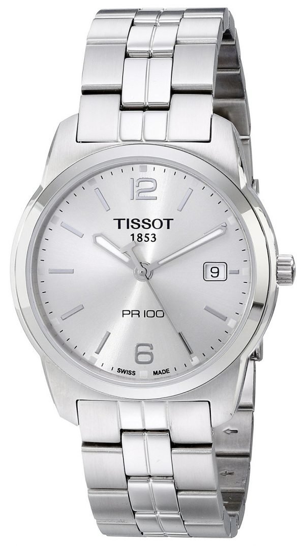 Tissot V8 T049.410.11.037.01 Kello Hopea / Teräs