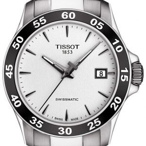 Tissot V8 T106.407.11.031.00 Kello Valkoinen / Teräs