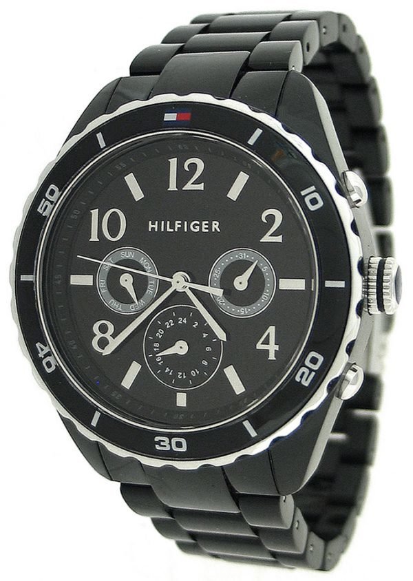 Tommy Hilfiger 1781084 Kello Musta / Kumi