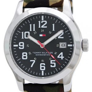 Tommy Hilfiger 1790633 Kello Musta / Nahka