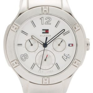 Tommy Hilfiger Ainsley 1781361 Kello Valkoinen / Nahka