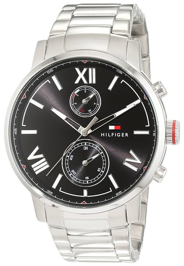 Tommy Hilfiger Alden 1791307 Kello Musta / Teräs