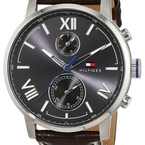 Tommy Hilfiger Alden 1791309 Kello Harmaa / Nahka