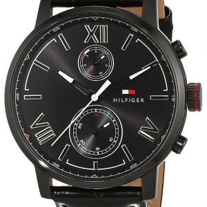 Tommy Hilfiger Alden 1791310 Kello Musta / Nahka