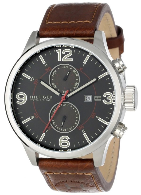 Tommy Hilfiger Brady 1790892 Kello Ruskea / Nahka