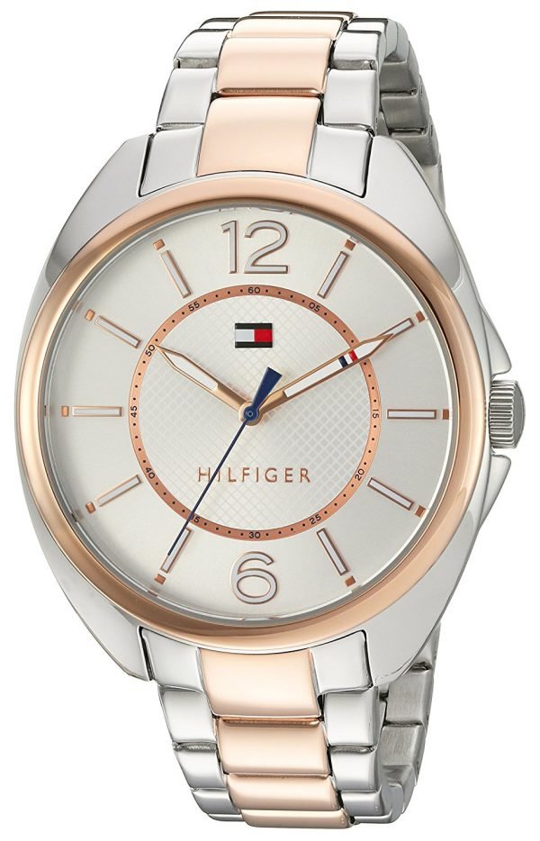 Tommy Hilfiger Charlie 1781696 Kello Hopea / Punakultasävyinen