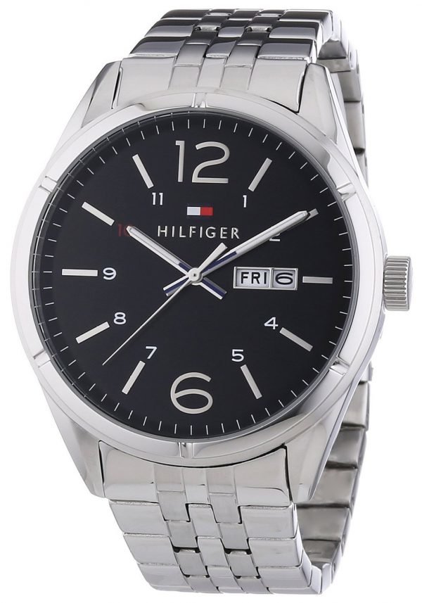 Tommy Hilfiger Charlie 1791071 Kello Musta / Teräs