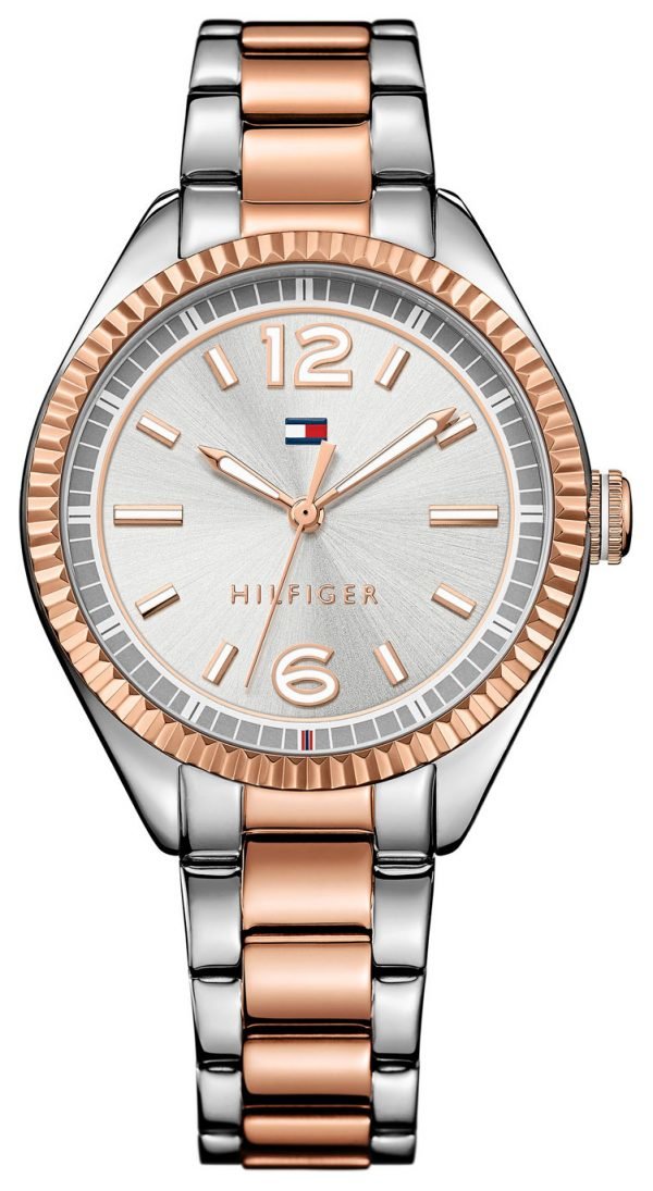 Tommy Hilfiger Chrissy 1781148 Kello Hopea / Punakultasävyinen