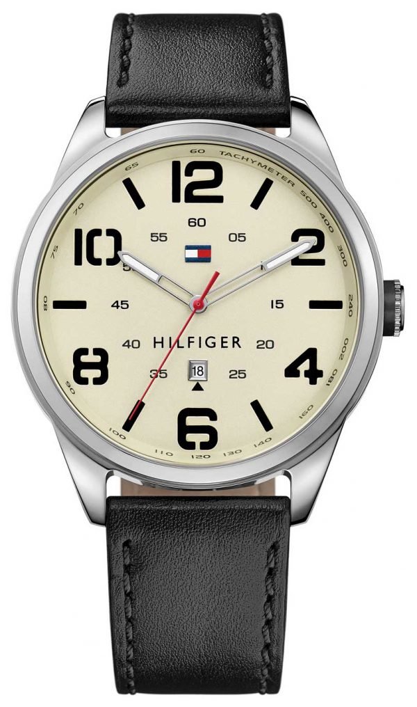 Tommy Hilfiger Conner 1791158 Kello Valkoinen / Nahka