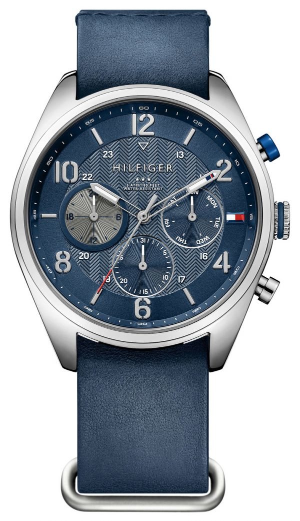 Tommy Hilfiger Corbin 1791187 Kello Sininen / Nahka