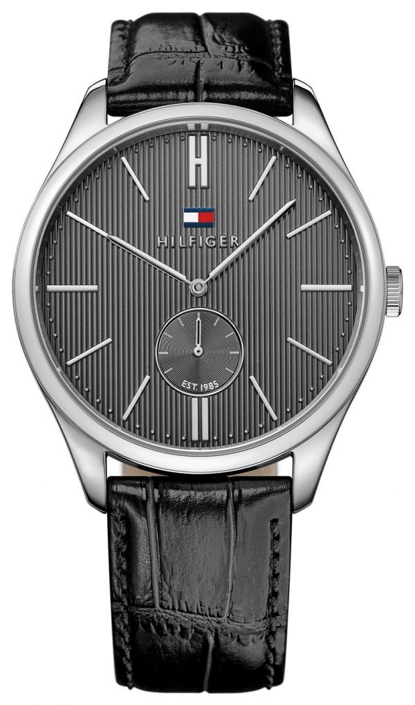 Tommy Hilfiger Curtis 1791168 Kello Musta / Nahka