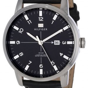 Tommy Hilfiger George 1710330 Kello Musta / Nahka