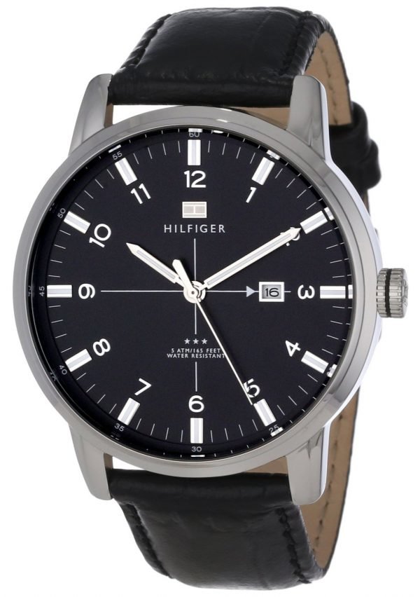 Tommy Hilfiger George 1710330 Kello Musta / Nahka