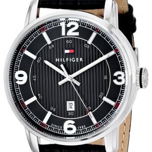 Tommy Hilfiger George 1710342 Kello Musta / Nahka