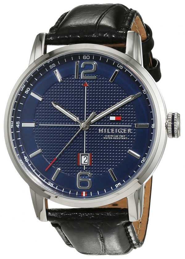 Tommy Hilfiger George 1791216 Kello Sininen / Nahka