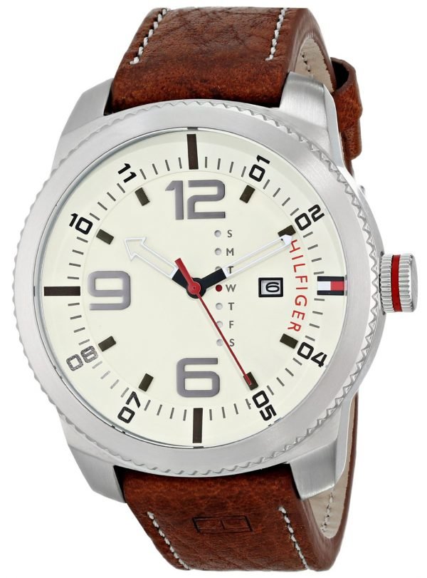 Tommy Hilfiger Graham 1791013 Kello Beige / Nahka