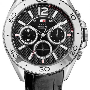 Tommy Hilfiger Grant 1791029 Kello Musta / Nahka