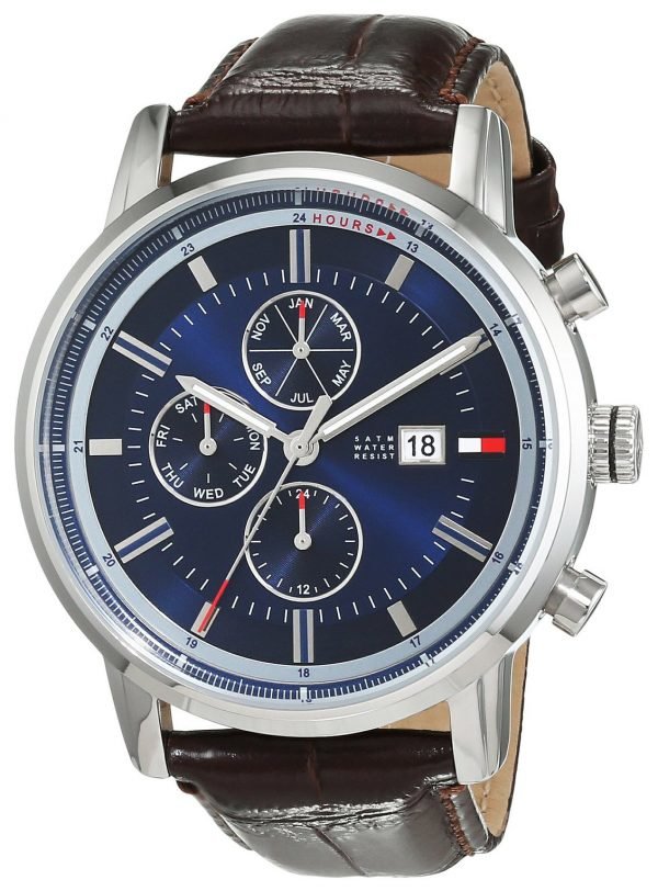 Tommy Hilfiger Harrison 1791244 Kello Sininen / Nahka