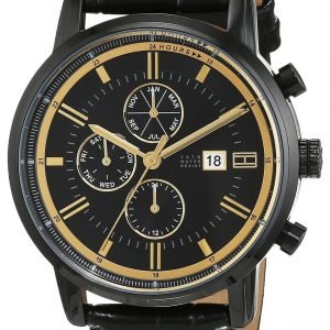 Tommy Hilfiger Harrison 1791245 Kello Musta / Nahka