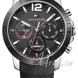 Tommy Hilfiger Holden 1791268 Kello Musta / Nahka